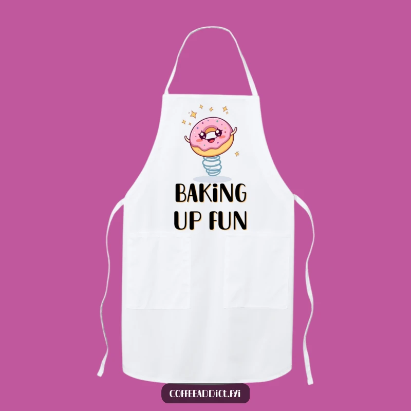 Funny Donut Apron: Hilarious Kitchen Accessory for Sweet Cooks