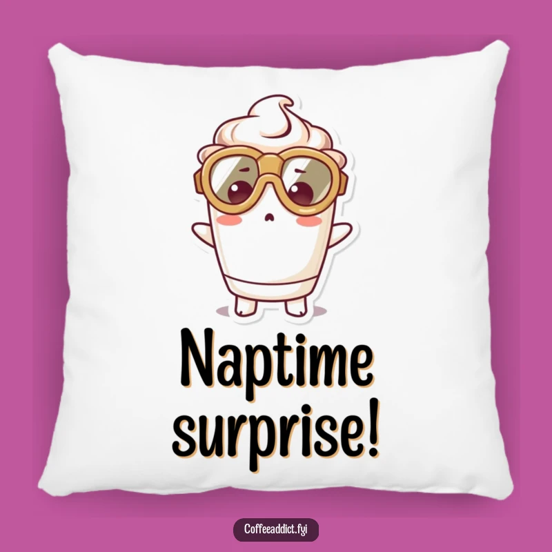 Funny Kawaii Coffee Cup Pillow for Surprising Comfort and Cuddles