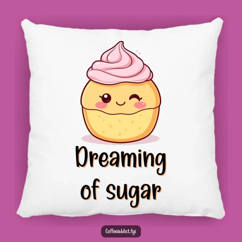 Funny Kawaii Pastry Pillow - Delightful Comfort, Cozy Gift