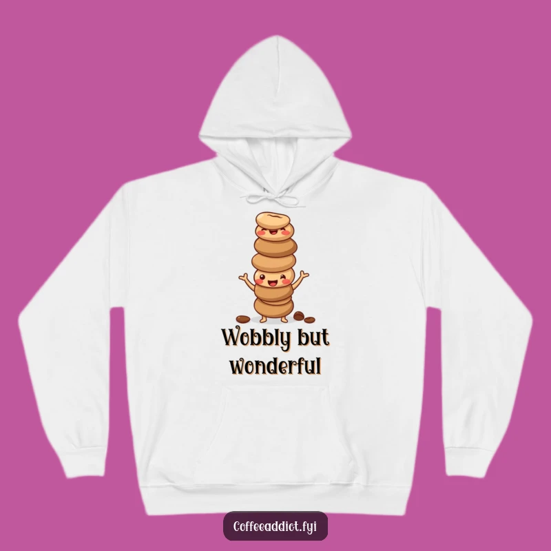 Funny Coffee Bean Hoodie: Cozy Gift for the Jittery Coffee Fanatic