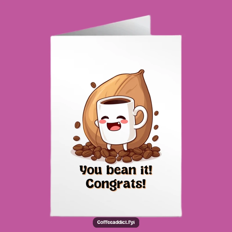 Free Printable Congrats Card: Coffee Mug Fails, Humorous Downloadable Celebration Gift