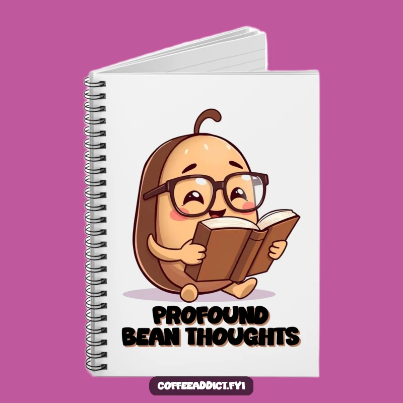 Funny Study Buddy Notebook: Coffee Bean Scholar - Perfect Gift!