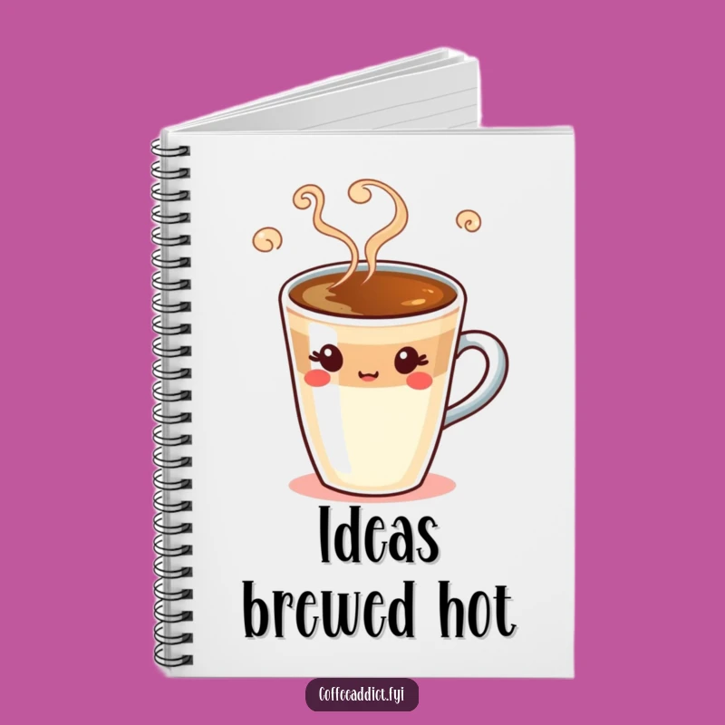 Funny Espresso Shot Notebook: Jot Down Ideas with a Silly Winking Coffee Drink Journal