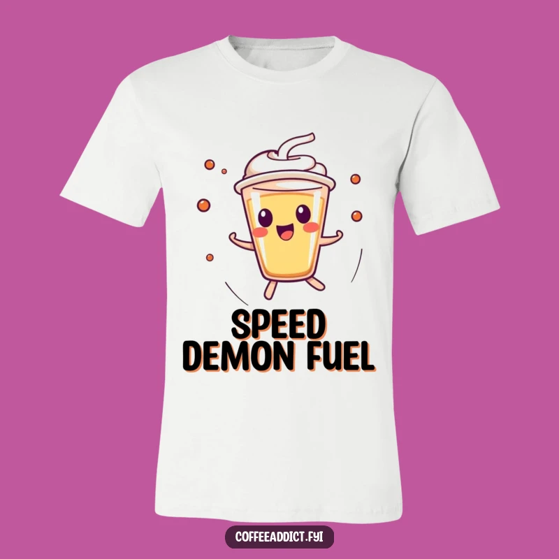 Funny Kawaii Espresso Shot T-Shirt - Zippy Style for Coffee Addicts, Gift