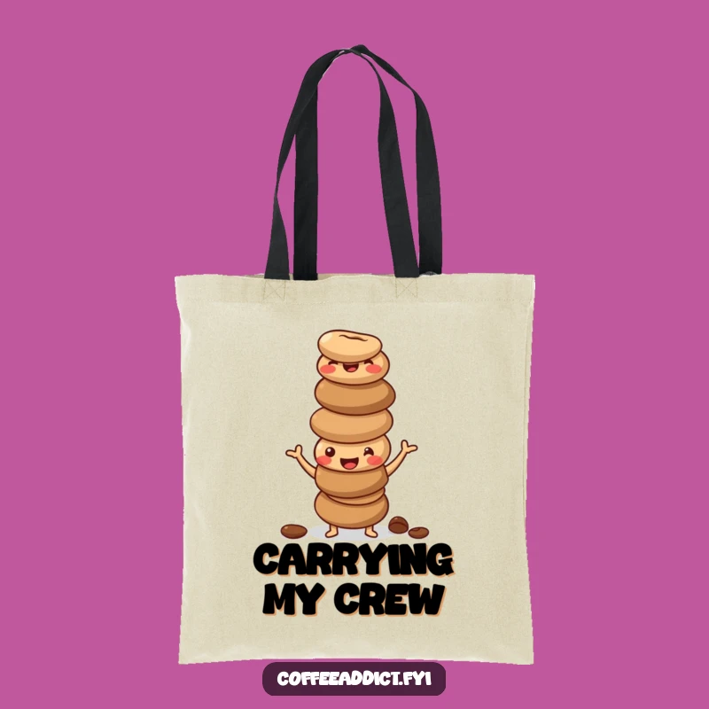 Funny Coffee Bean Tote Bag: Hilarious Carry-All for Your Daily Grind